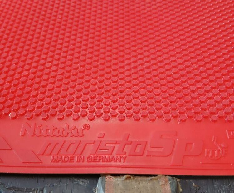 Nittaku Moristo SP short pips rubber for Reverse Penhold Backhand