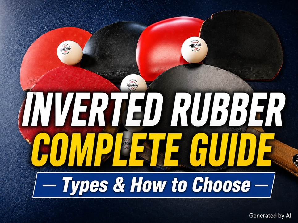 Inverted Rubber Types of Table Tennis Rubbers: A Beginner's Guide to Choosing the Right ...