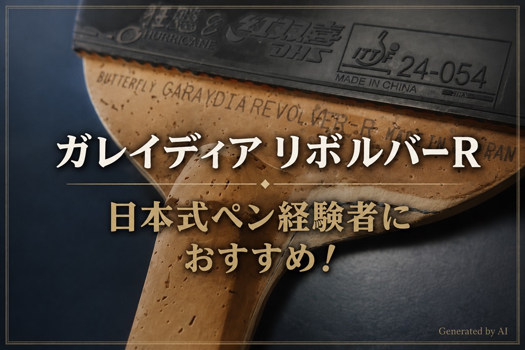 ガレイディア リボルバーR初打ちレビュー｜日本式ペン経験者におすすめの反転式ペン