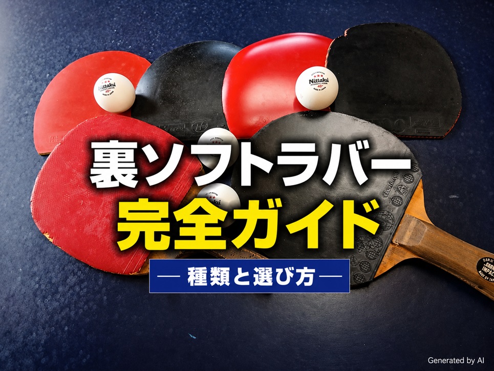 アイキャッチ画像　裏ソフトラバーの完全ガイド