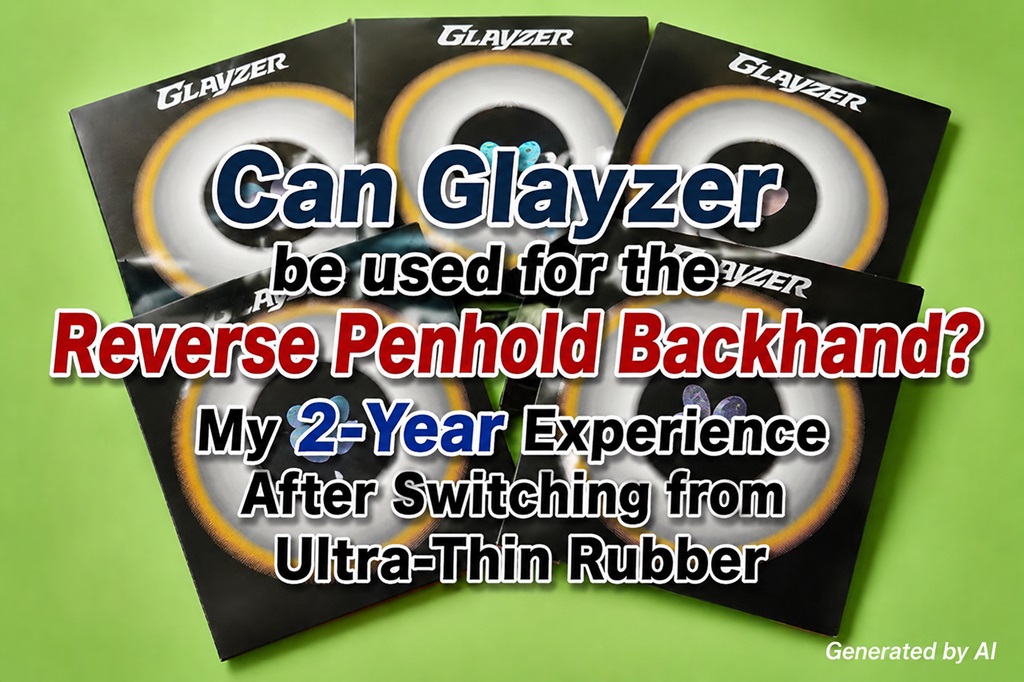 Glayzer for the Reverse Penhold Backhand