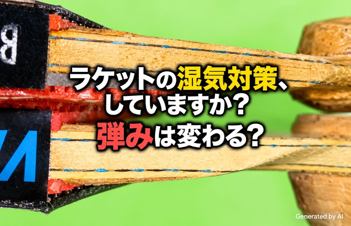 卓球ラケット　湿気対策はしていますか？
